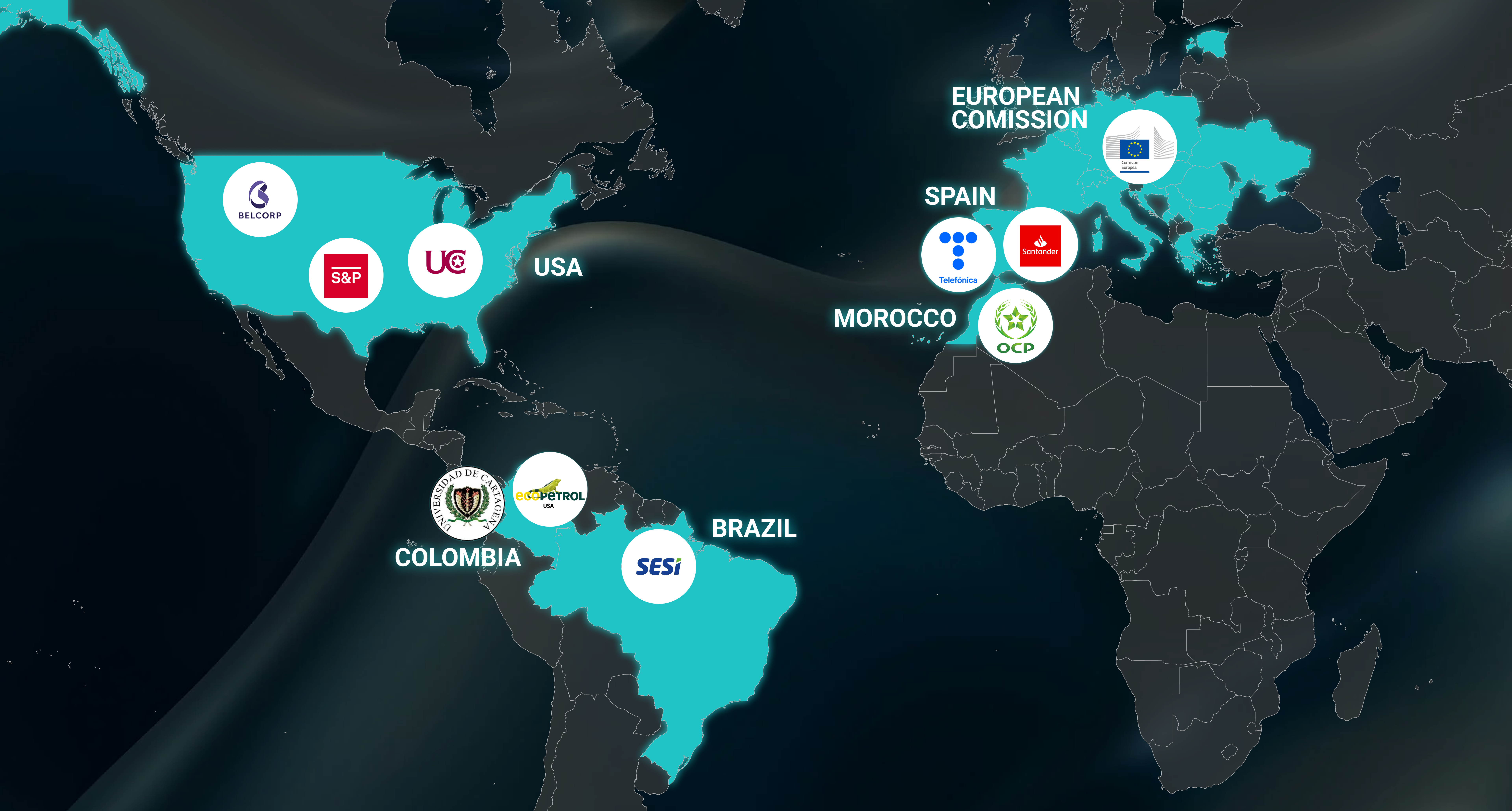 Clients map